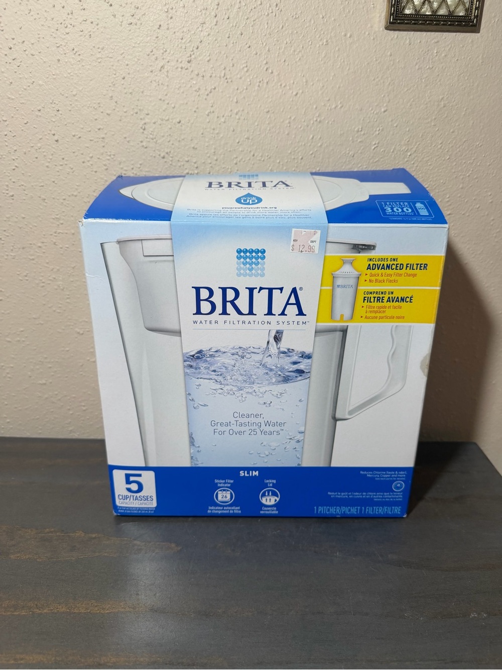 BRITA Water Filtration Pitcher
